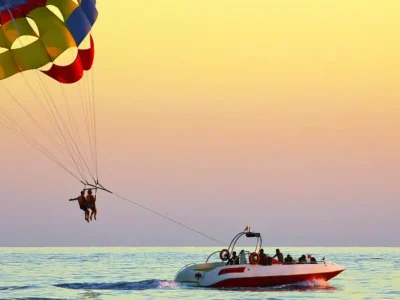 Hurghada Parasailing Adventure Przejażdżka po Morzu Czerwonym