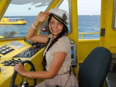SeaScope Submarine gliding through crystal-clear Red Sea waters near Sharm El Sheikh with colorful fish visible