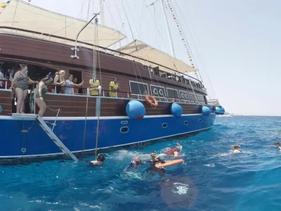 Pirates Sailing Adventure Sharm El Sheikh cruise on the Red Sea with themed entertainment and scenic views