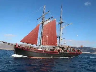 Pirates Sailing Adventure Sharm El Sheikh with a pirate-themed ship sailing on turquoise Red Sea waters